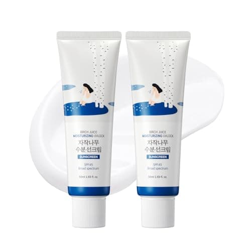 Round Lab Round Lab Birch Juice Moisturizing UV Lock SPF 45 (2-Pack)