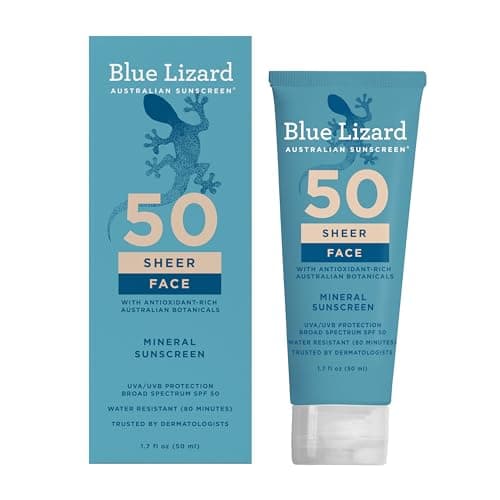Blue Lizard Blue Lizard Sheer Face Mineral Sunscreen SPF 50