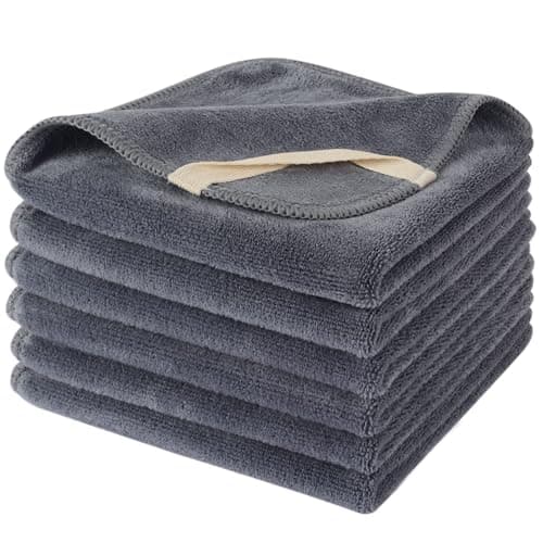 SINLAND Microfiber Facial Cloths (6-pack)