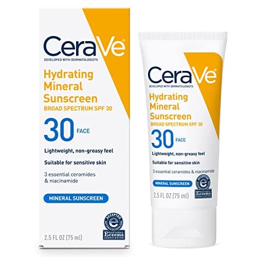 CeraVe CeraVe Hydrating Mineral Sunscreen SPF 30